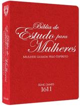 Livro - Biblia De Estudo Para Mulheres - Capa Vermelha - Bkj1611 - 2ª Ed
