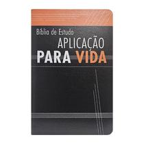 Livro - Bíblia de estudo temática aplicação para vida ARC - Capa 01