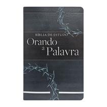 Livro - Bíblia de estudo temática orando a palavra ARC - Capa 01