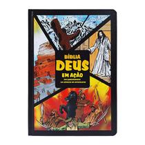 Livro - Bíblia Deus em ação em quadrinhos ‐ capa Torre de Babel