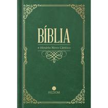 Livro - Bíblia e Hinário Novo Cântico - Verde (ARA)