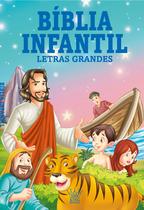 Livro - Bíblia Infantil - Letras Grandes - Capa Almofadada