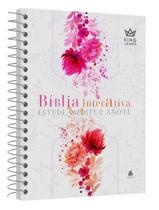 Livro - Bíblia Interativa Estude, Medite e Anote