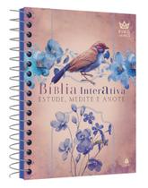Livro - Bíblia Interativa Estude, Medite e Anote