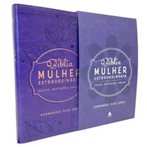 Livro - Bíblia mulher extraordinária - Estudo, Meditação e Oração - Lilás