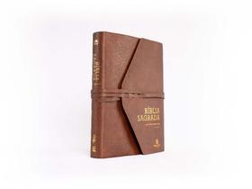 Livro - Bíblia NVI com Espaço para Anotações, Capa luxo, Marrom Artesanal, Leitura Perfeita Livro - Bíblia NVI com Espaço para Anotações, Capa luxo, Marrom Artesanal, Leitura Perfeita