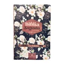 Livro - Bíblia NVI com Espaço para Anotações, Letra Grande, Capa luxo, Rosas, Leitura Perfeita Livro - Bíblia NVI com Espaço para Anotações, Letra Grande, Capa luxo, Rosas, Leitura Perfeita