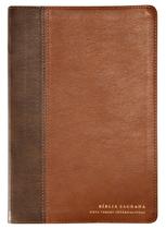 Livro - Bíblia NVI com Espaço para Anotações, Letra Grande, Couro soft, Dois tons de marrom, Leitura Perfeita Livro - Bíblia NVI com Espaço para Anotações, Letra Grande, Couro soft, Dois tons de marrom, Leitura Perfeita