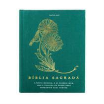Livro - Bíblia NVI com Espaço para Anotações, Tecido sobre capa dura, Ramalhete, Leitura Perfeita