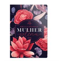 Livro - Bíblia NVI de estudo da Mulher Plena - Big Flower