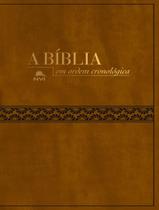 Livro - Biblia Nvi Em Ordem Cronologica - Capa Marrom