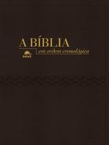 Livro - Biblia Nvi Em Ordem Cronologica - Capa Preta