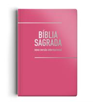 Livro - Bíblia NVI Gigante Rosa Luxo