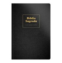 Livro - Bíblia NVI Grande com Cantor Cristão Luxo Preto