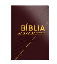 Livro - Bíblia NVI Grande Luxo Vinho