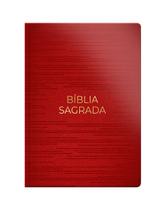 Livro - Bíblia NVT Letra Gigante - Luxo - Vermelha