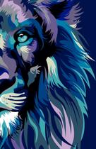 Livro - Biblia Nvt Lion Colors Cool Slim - Letra Maior