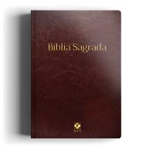 Livro - Bíblia NVT slim luxo Marrom