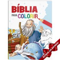 Livro Bíblia para Colorir SBN Crianças Infantil Evangélico Filhos Meninos Bebê Cristão Família Gospel Igreja Ministério