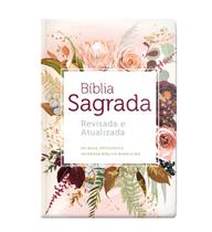 Livro - BÍBLIA RA - LETRA GRANDE - FLOR DE HENNA