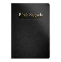 Livro - Bíblia RC Letra Grande Semi Luxo Preta