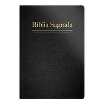 Livro - Bíblia RC Letra Grande Semi Luxo Preta Livro - Bíblia RC Letra Grande Semi Luxo Preta
