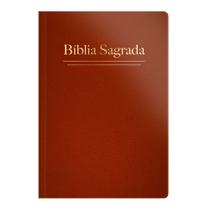 Livro - Bíblia RC Letra Grande Semi Luxo Telha