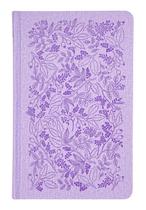 Livro - Bíblia Sagrada ACF Slim, Capa dura de luxo lavanda, Jardim, Leitura Perfeita