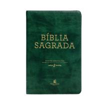 Livro - Bíblia Sagrada courosoft verde, Leitura Perfeita: Almeida Corrigida Fiel
