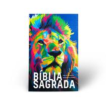 Livro - Bíblia Sagrada, NVI, Brochura, Leão Pop Livro - Bíblia Sagrada, NVI, Brochura, Leão Pop