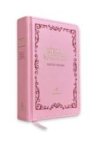 Livro - Bíblia Sagrada - Tradução do Pe. Manuel de Matos Soares (Capa Couro Rosa)