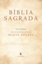 Livro - Bíblia Sagrada - Tradução do Pe. Manuel de Matos Soares (Capa Pergaminho)