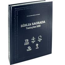 Livro - Bíblia Sagrada Traduções SBB - TB / ARC / RA / NAA / NTLH