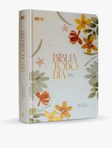 Livro - Biblia Todo Dia Letra Grande - Capa Floral