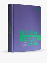 Livro - Biblia Todo Dia Letra Grande - Capa Roxa