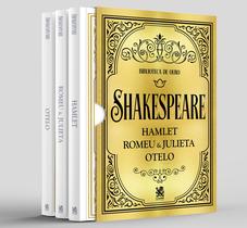 Livro - Biblioteca de Ouro - Shakespeare - Box com 3 Livros Livro - Biblioteca de Ouro - Shakespeare - Box com 3 Livros