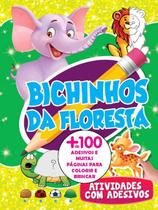 Livro - Bichinhos da Floresta Atividades com Adesivos 01 Livro - Bichinhos da Floresta Atividades com Adesivos 01