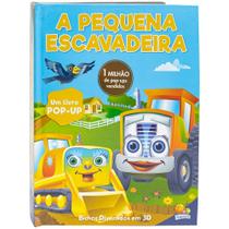 Livro - Bichos divertidos em 3D: Pequena escavadeira, A