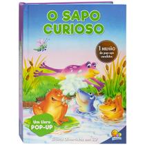 Livro - Bichos divertidos em 3D: Sapo curioso, O