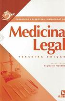 Livro - Bizu Comentado Perguntas E Respostas Em Medicina Legal - Franklin - Rúbio