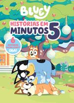 Livro - Bluey Histórias em 5 minutos - Capa Dura Almofadada Livro - Bluey Histórias em 5 minutos - Capa Dura Almofadada