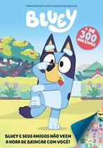 Livro - Bluey Megaprancheta para Colorir com Adesivos