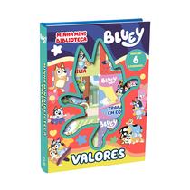 Livro - Bluey Minha Mini Biblioteca - Valores Livro - Bluey Minha Mini Biblioteca - Valores