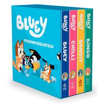 Livro - Bluey Pequena Biblioteca da Bluey - Box com 4 livrinhos