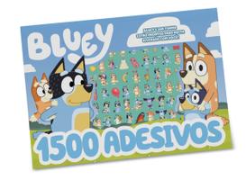 Livro - Bluey Prancheta para Colorir com 1500 Adesivos Livro - Bluey Prancheta para Colorir com 1500 Adesivos