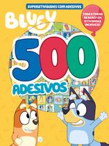 Livro - Bluey Superatividades com Adesivos - 500 Adesivos