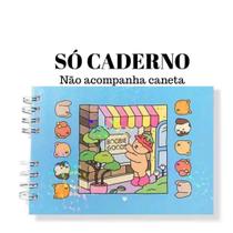 Livro Bobbie Goods Capa Dura Com 50 Páginas OU Kit Com Livro + Canetas De Dupla Ponta