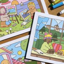 Livro Boob Goods Com Capa Dura 50 Páginas Desenho Colorir Livro Boob Goods Com Capa Dura 50 Páginas Desenho Colorir