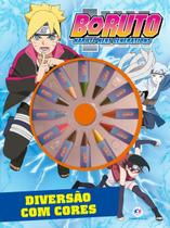 Livro - Boruto - Diversão com cores - Giz de cera Livro - Boruto - Diversão com cores - Giz de cera