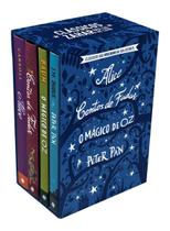 Livro - Box Clássicos que Brilham no Escuro: Alice, Contos de fadas, O Mágico de Oz e Peter Pan Livro - Box Clássicos que Brilham no Escuro: Alice, Contos de fadas, O Mágico de Oz e Peter Pan
